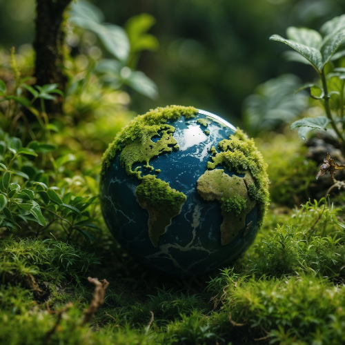 Photo représentant le volet environnemental de la démarche RSE du Groupe Fassi en France.